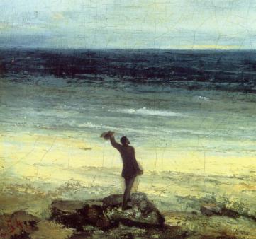 La spiaggia a Palavas, 1868